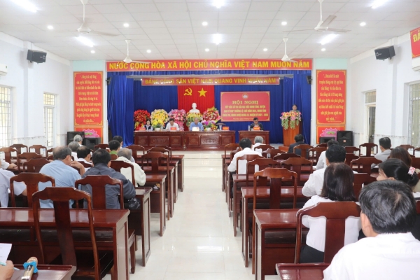 Hình ảnh cho bài viết Phú Hòa: HĐND tỉnh, huyện tiếp xúc cử tri sau kỳ họp thường lệ cuối năm 2024